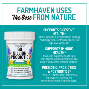 60 Billion CFU Probiotic