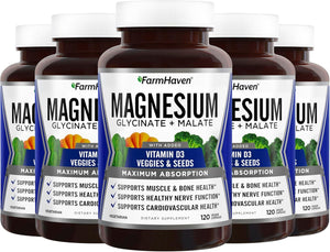 Magnesium Complex With D3, 600 Capsules, 300 Days