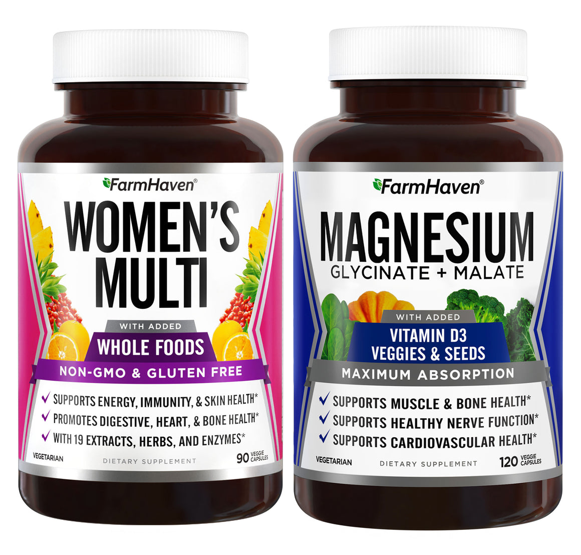 Women's Multivitamin & Magnesium Complex With D3