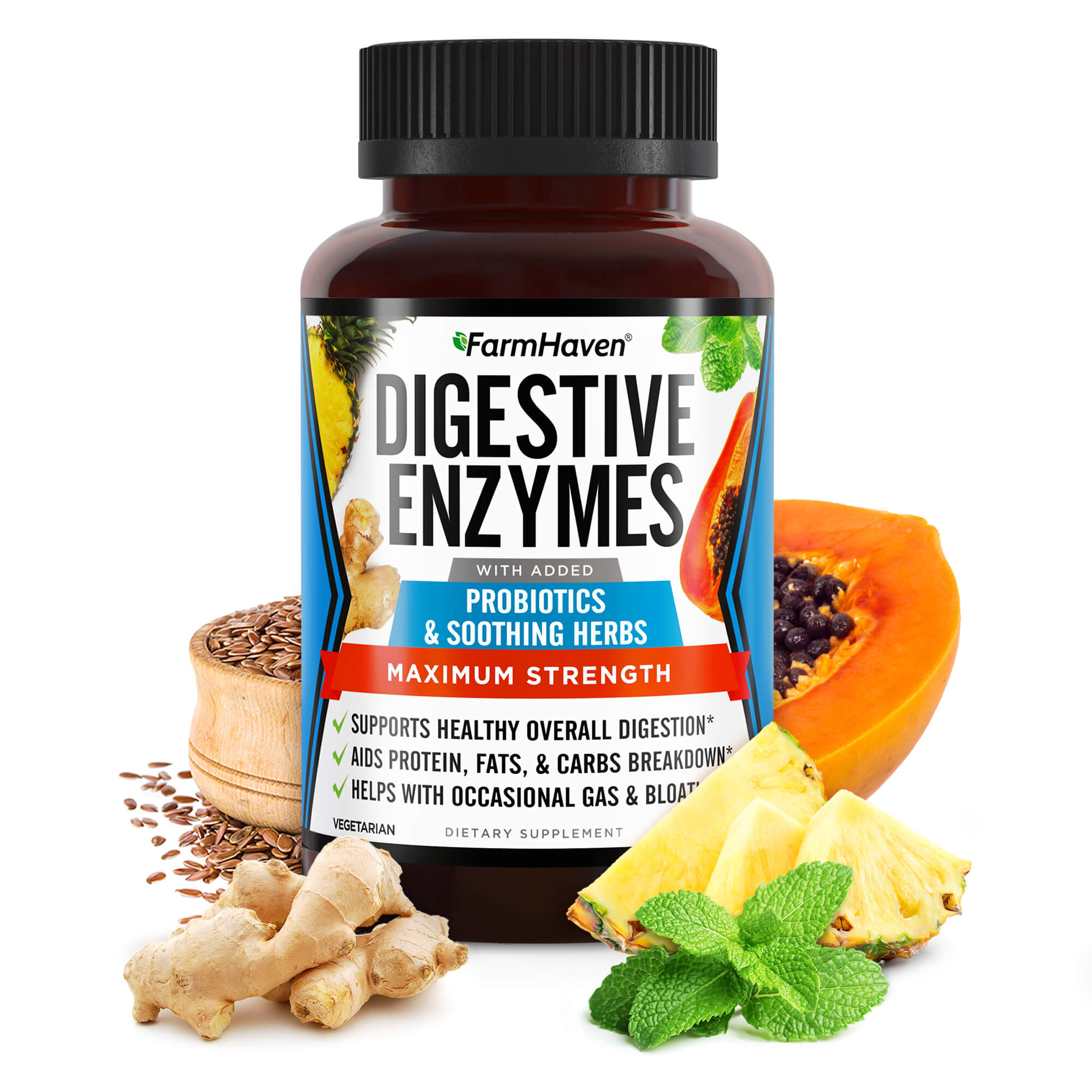 Enzymes for healthy digestion